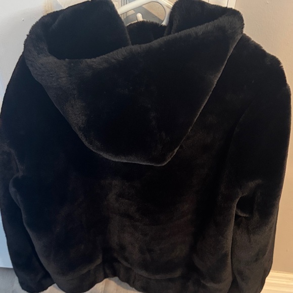 MICHAEL Michael Kors Black Teddy Jacket - Picture 3 of 4